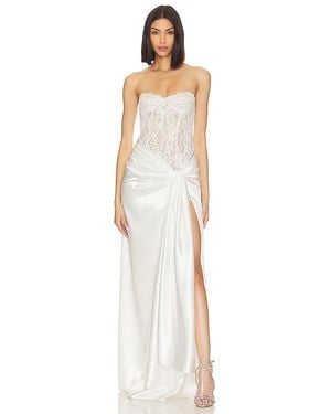 Bronx and Banco X Revolve Gina Gown - White