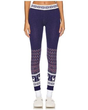 Free People X Intimately Fp Falala Legging - Blue