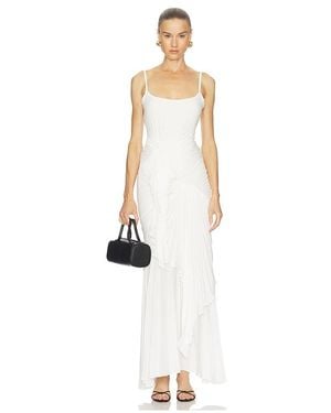 Georgia Hardinge Torrent Georgette Dress - White