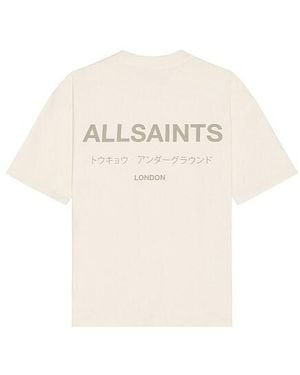 AllSaints Underground Tシャツ - ホワイト