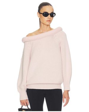 Helsa Cressidia Off Shoulder Jumper - Natural