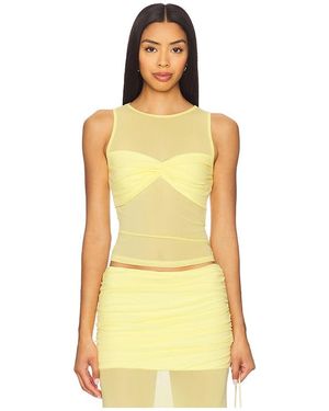 Runaway the Label X Revolve Meila Top - Yellow