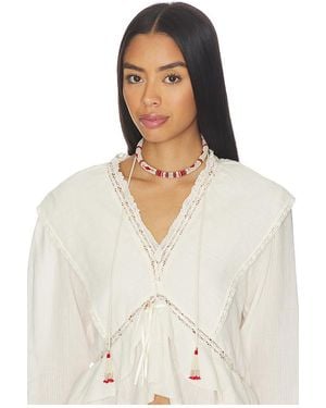 Isabel Marant Halskette Nina Long - Weiß