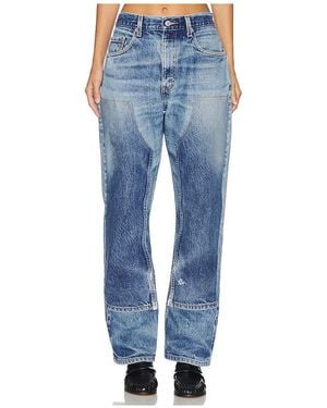 aligrace Vintage Carpenter Jeans - Blue