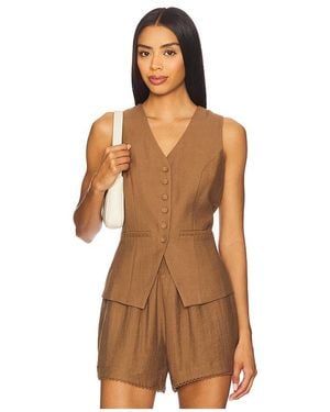 Heartloom Campari Vest - Brown