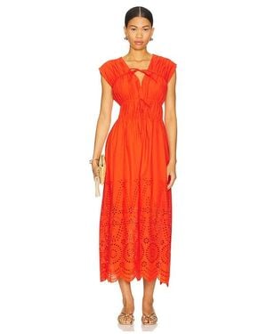 Steve Madden Vestido Clementina En Color Naranja Talla En - Rojo