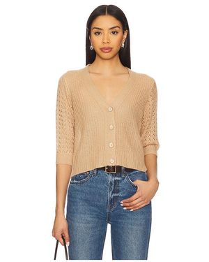 Autumn Cashmere Cardigan Mit Puffärmeln Shaker - Blau