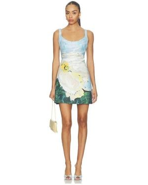 Acler Newcatton Mini Dress - Multicolour