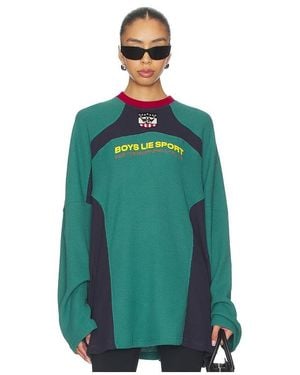 Boys Lie Sudadera Emotional Support Staff Boyfriend V2 En Talla - Verde