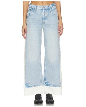 Mother The Nacho Double Dip Nerdy Jeans - Blue