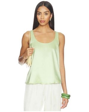 La Ligne Scoop Neck Rank - White