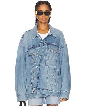 Agolde Reworked Wayne Jacket - Blue