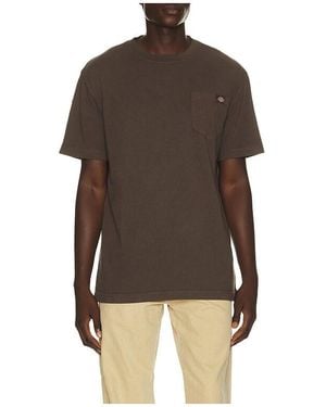 Dickies Heavy Weight Pocket Tee - Brown