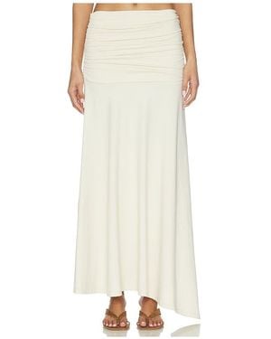 Susana Monaco Gathered Skirt - White