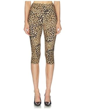 Norma Kamali Leggings Capri En Color Multi Talla (También En S, M) - Multicolor