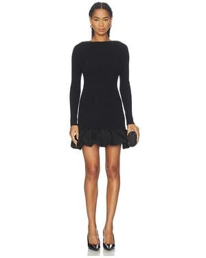 Astr Carlene Jumper Dress - Black