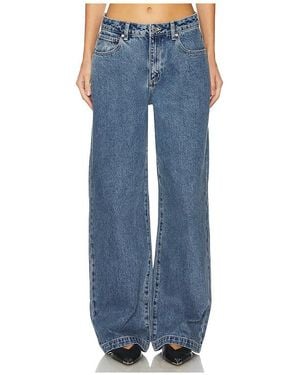 A.Brand Pierna Ancha 95 Baggy En Color Denim-Dark Talla (También En 29) - Azul