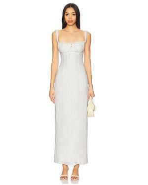 MORE TO COME Bexley Maxi Dress in White | Lyst