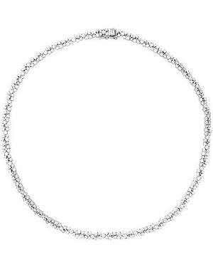 Shashi Kalista Pave Necklace - Metallic