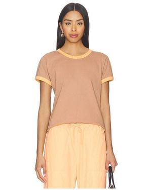 Leset Margo Ringer Tee - Natural