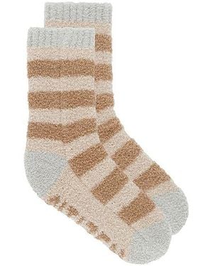 Sunday Citizen Striped Snug Socks - White