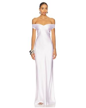 Natalie Rolt Bridget Gown - White