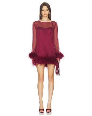 bubish Vestido Harlow En Color Burgundy Talla (También En Xl) - Rojo