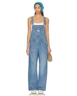 Levi's Full Length Wide Leg Overall - Blue