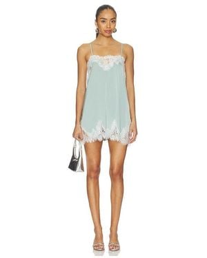 MORE TO COME X Emma Rose Myrna Mini Dress - Blue
