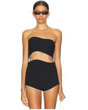 Amanda Uprichard X Revolve Adrienne Top - Blue