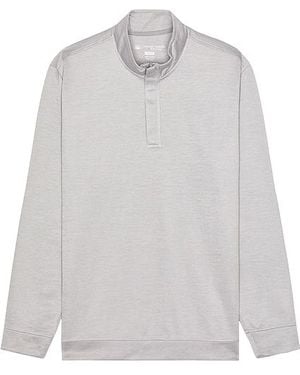 Vintage Summer Performance Fleece Quarter Zip - White