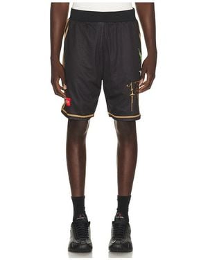 Ed Hardy By Appointment Only Weed Skull Short - Black