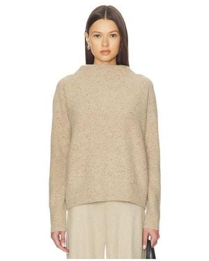 Vince Funnel Neck Pullover - Natural