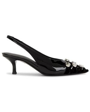 The Attico Fiona 50Mm Slingback - Black