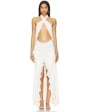 LOBA Naia Gown - メタリック