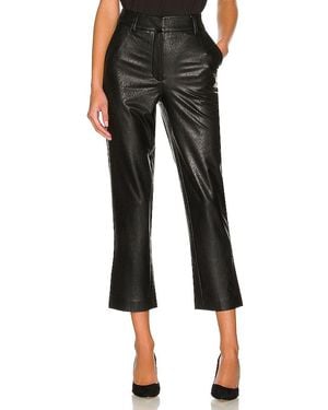 Commando Faux Leather Trouser - Black