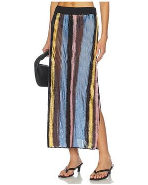 Agua Bendita Cyprus Skirt - Blue