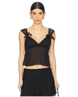 MORE TO COME Ariele Top - Black