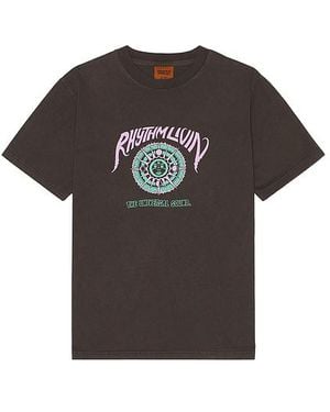 Rhythm Universal Sound Tシャツ - ブラック