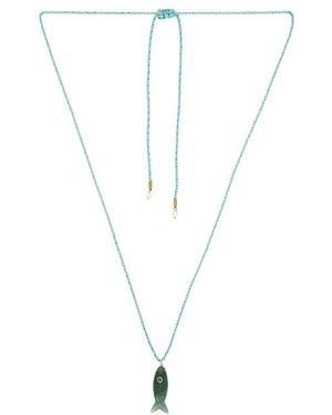 Lovers + Friends Quin Stone Necklace - White