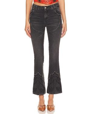Urban Outfitters Western Stretch Jeans - Black