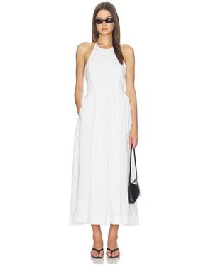 AEXAE Kleid Linen Doll Maxi - Weiß