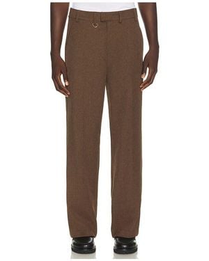 KROST Elliot Tencel Trousers - Brown