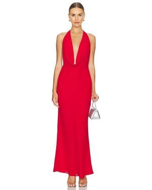 Runaway the Label Lexie Maxi Dress - Red