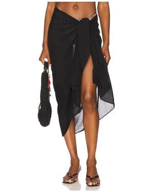 Lioness X Revolve Sole Sarong - Black