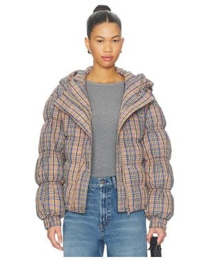 Free People Party Of One Puffer Jacket - Blue