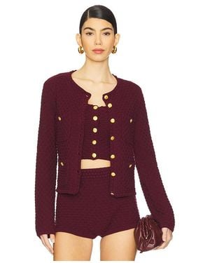 MAJORELLE Cardigan Evaline - Rot