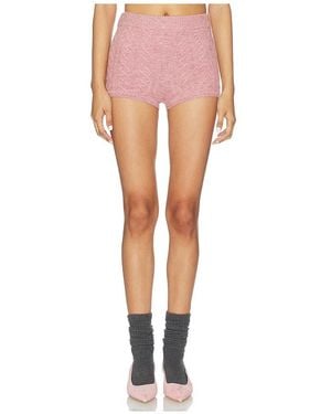 Lovers + Friends Juliee Knit Short - White