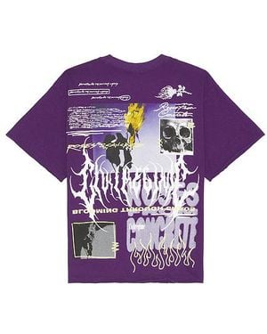 Civil Regime Watch Us Burn Dungeon Tee - パープル