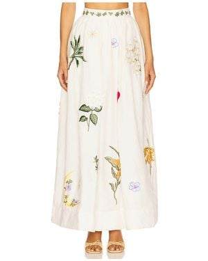 Agua Bendita Tangelo Wild Skirt - Natural